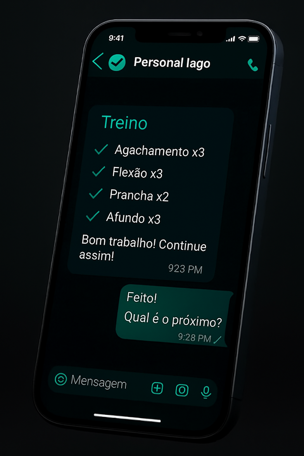 WhatsApp Chat Interface